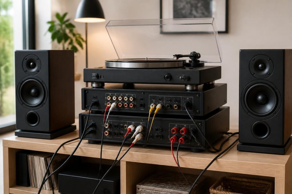 Brancher correctement sa chaîne hi-fi : le guide des connectiques