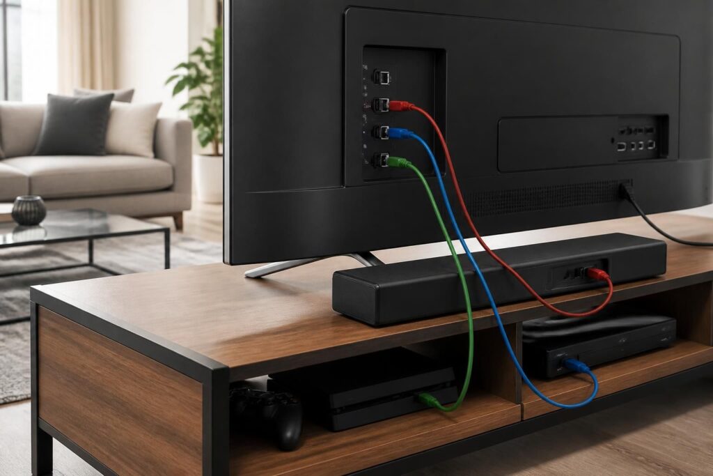 découvrez comment brancher vos appareils en hdmi et comprenez facilement les technologies arc, earc et cec pour optimiser votre expérience audiovisuelle.