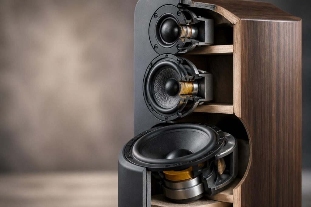 Tweeter, médium, woofer : comprendre les haut-parleurs d&rsquo;une enceinte