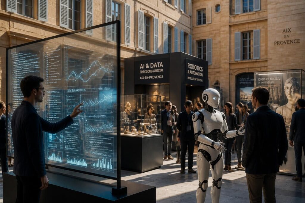 découvrez comment figures ai transforme les usages en data, robotique et collections lors de l'événement à aix-en-provence, alliant innovation technologique et savoir-faire local.