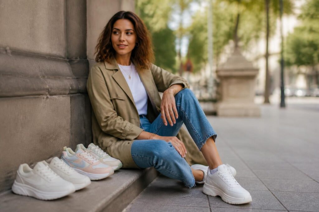 découvrez les baskets no name pour femme, alliant tendances actuelles et modèles incontournables pour un style décontracté et élégant au quotidien.