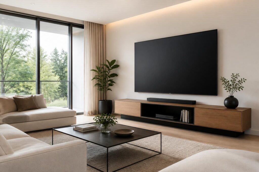 découvrez comment bien installer votre écran au salon avec un support mural ou un meuble tv, pour un confort optimal et une esthétique réussie.