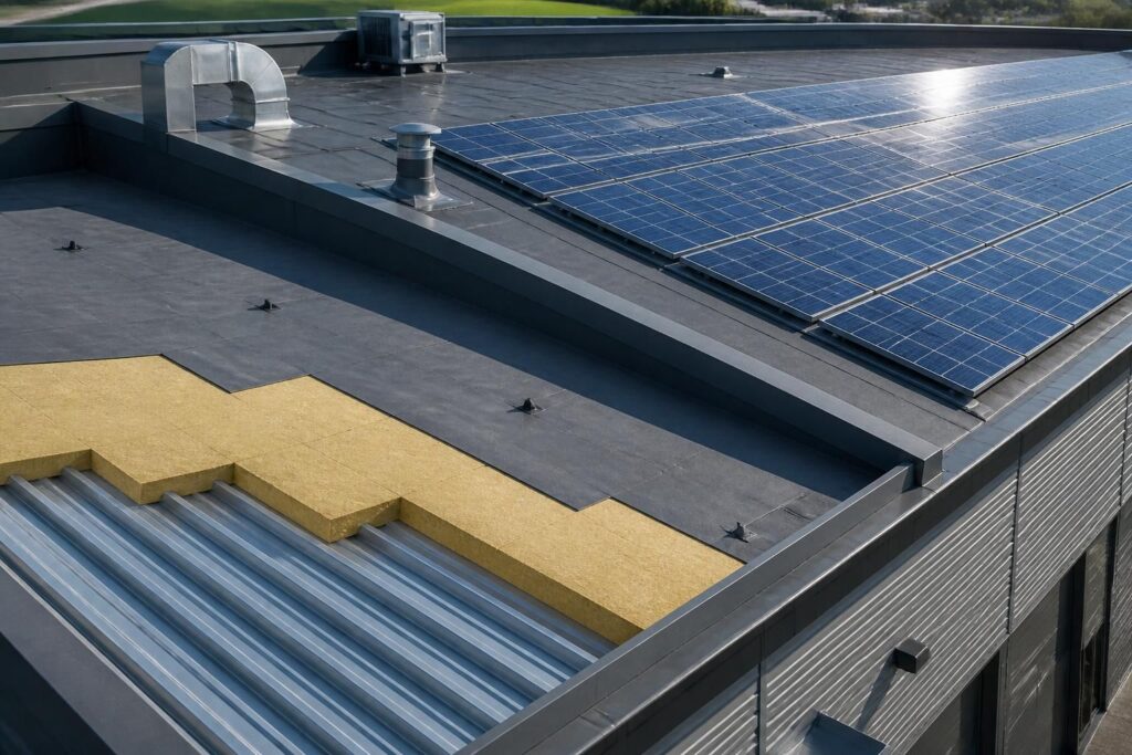 découvrez les essentiels pour la toiture des bâtiments industriels : isolation efficace, gestion de la pente et intégration des options photovoltaïques pour une performance optimale.