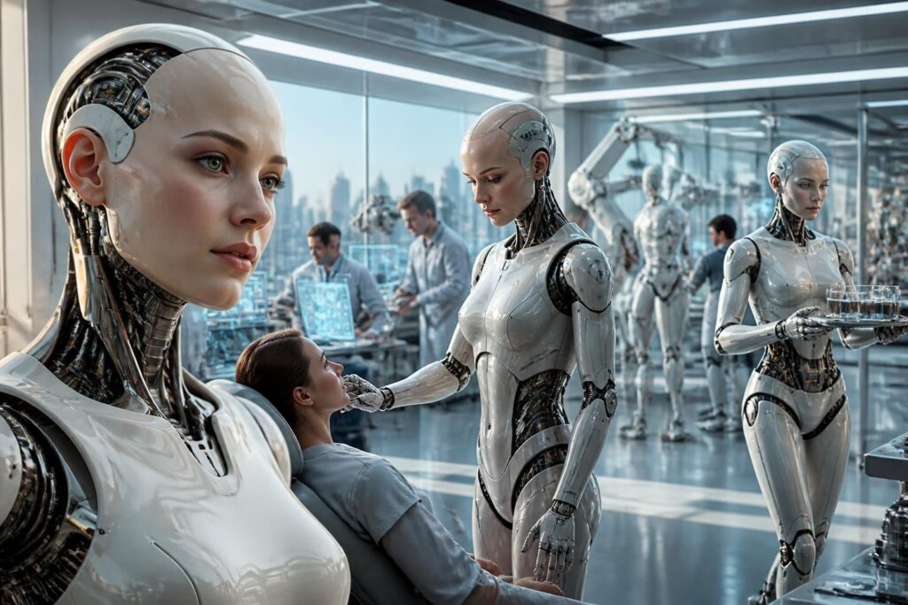 découvrez les dernières innovations et applications des robots humanoïdes réalistes, alliant technologie avancée et interaction humaine pour transformer divers secteurs.