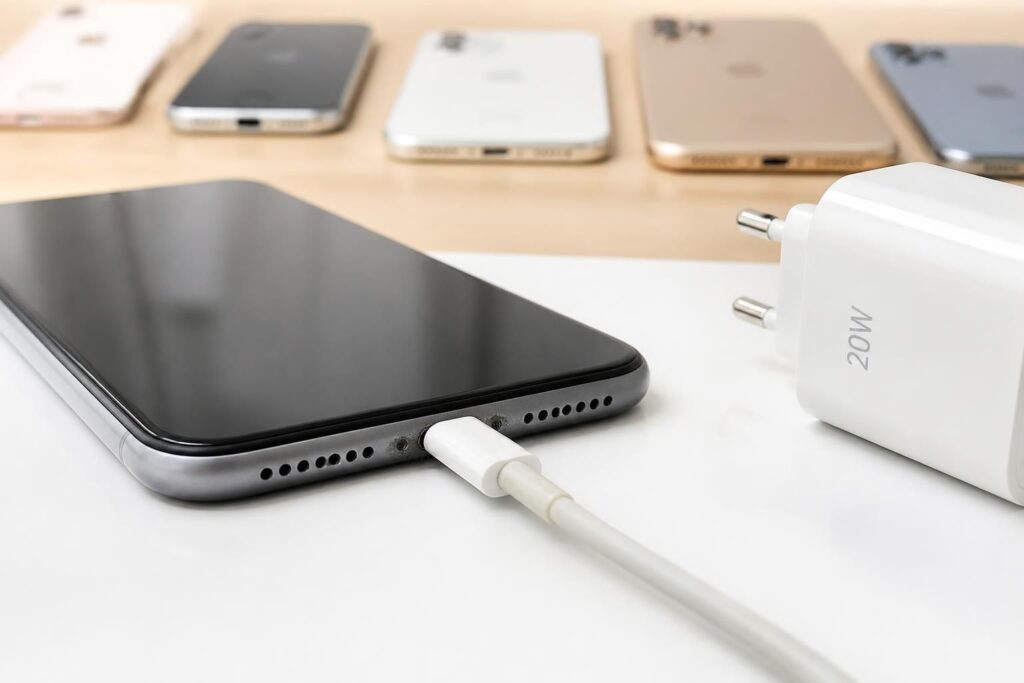 Mon iPhone ne charge plus mais détecte le chargeur : causes et solutions pour tous les modèles