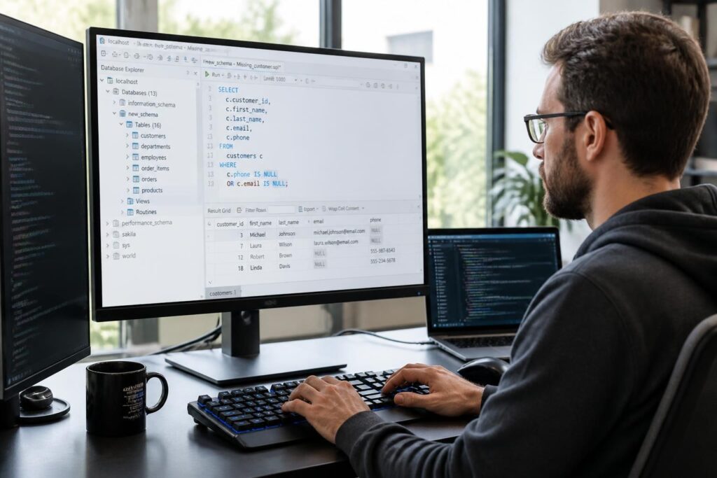 apprenez à utiliser la fonction is null dans sql server pour optimiser la gestion de vos requêtes et traiter efficacement les valeurs nulles.
