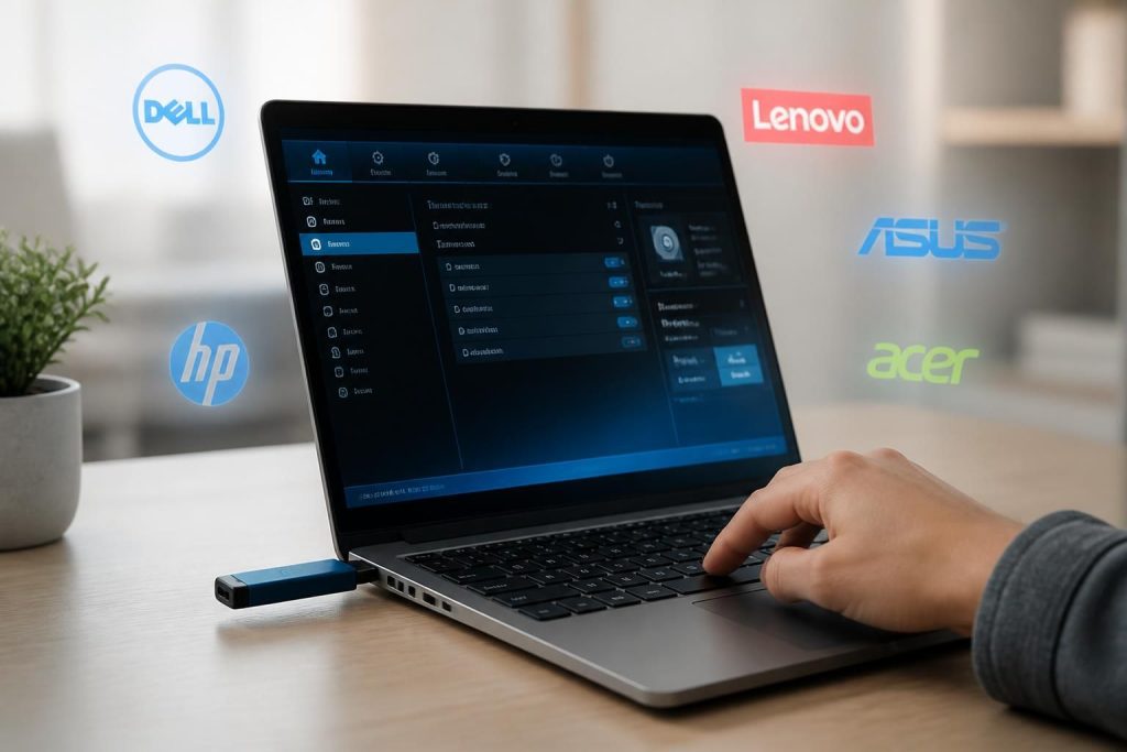 découvrez comment booter sur une clé usb sous windows 11 en fonction de la marque de votre pc. guide étape par étape pour un démarrage facile et efficace.