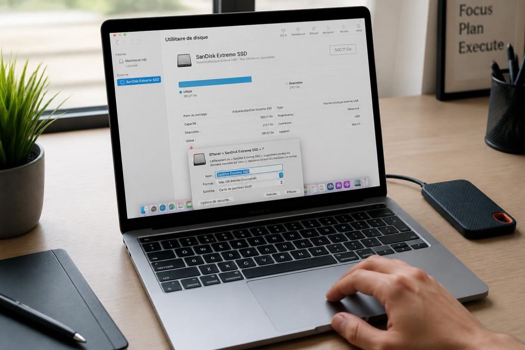 Comment formater un disque dur sur MacBook et macOS étape par étape