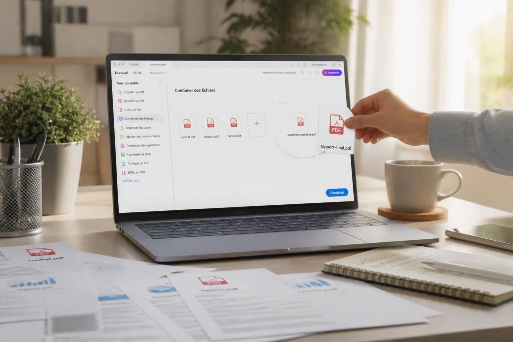 Fusionner PDF gratuitement en ligne : les meilleures solutions faciles à utiliser