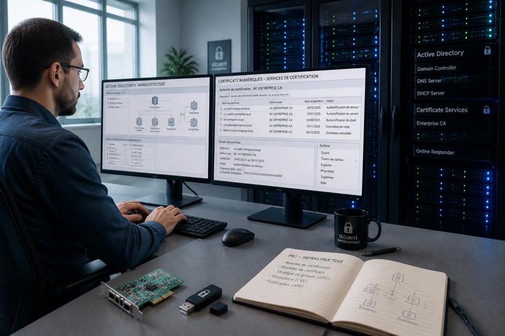 découvrez les services de certificats ad pour comprendre et sécuriser active directory, garantissant la protection et l'intégrité de votre infrastructure réseau.