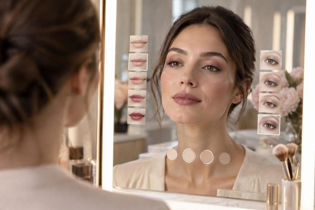 découvrez comment modiface, la technologie de réalité augmentée de l’oréal, permet d’essayer virtuellement maquillage, coiffures et soins beauté.
