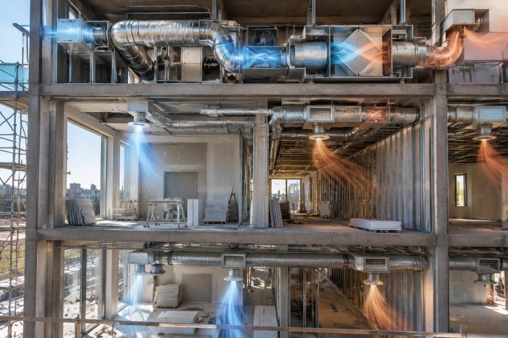 découvrez les principes de l’aéraulique en construction et ses applications thermiques pour optimiser la ventilation, le confort et l’efficacité énergétique.