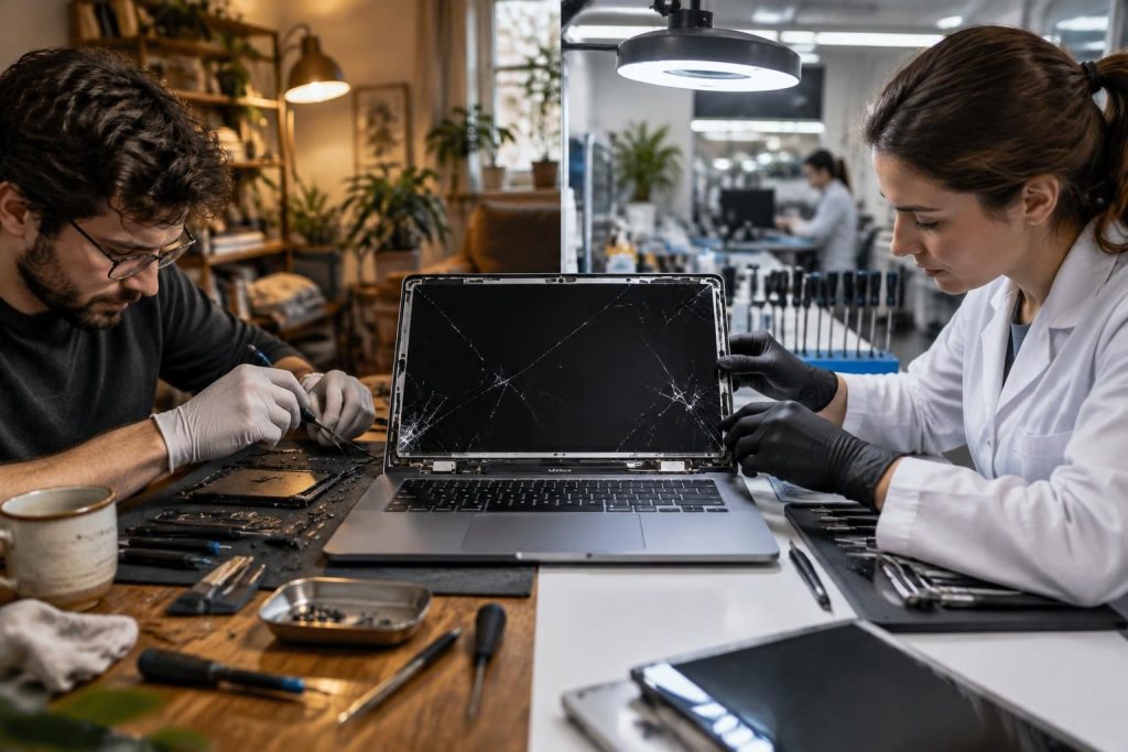 Changer l&rsquo;écran d&rsquo;un MacBook Pro, réparation maison ou atelier agréé ?