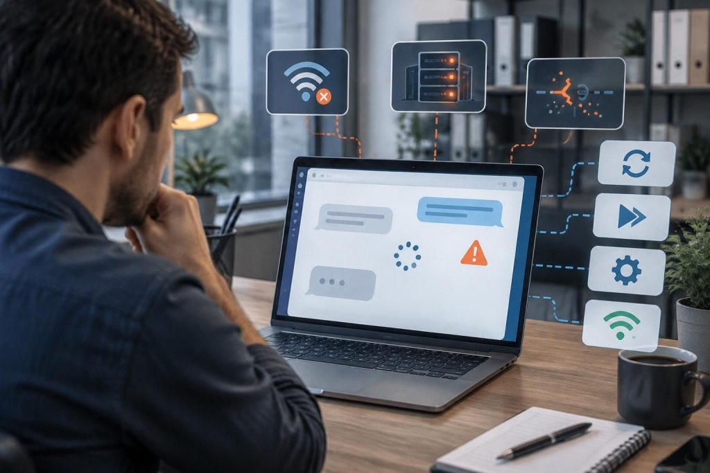Erreur dans le flux de messages sur Chat GPT : causes et solutions pratiques